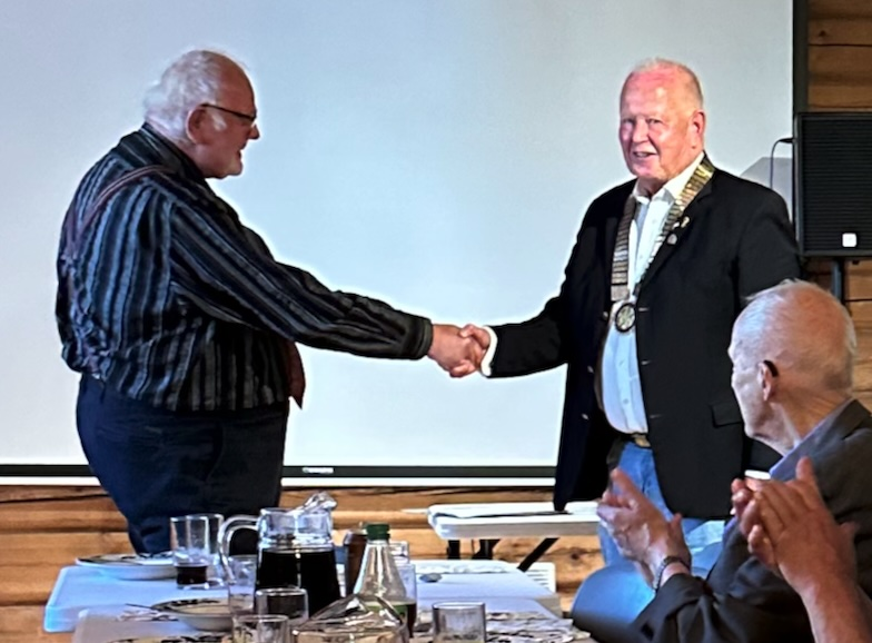 Presidentskifte i Nesbyen Rotaryklubb